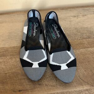 Skechers Cleo Sherlock Knit Loafers women’s size 5 shoes